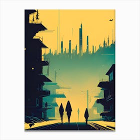 4x Coldy Silence Alena Aenami Ismail Inceoglu Ki (3) Canvas Print