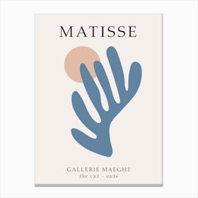 Blue Matisse Canvas Print