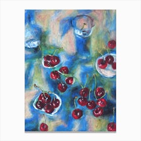 Sour Cherry 3 Classic Fruit Canvas Print