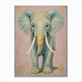 Circus Elephant Canvas Print