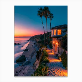 California Dreaming - Sunset Paradise Canvas Print