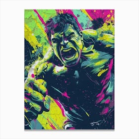 Incredible Hulk Canvas Print