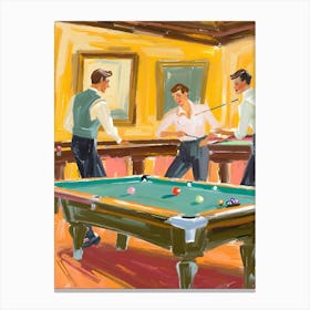 Billiards  Canvas Print