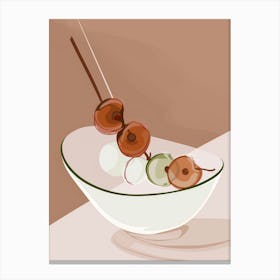 Fruit Skewers Canvas Print