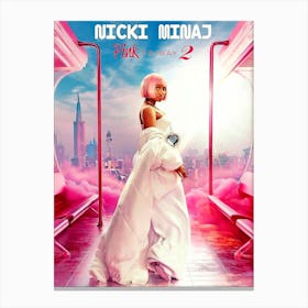 Nicki Minaj Pink Friday 2 Canvas Print