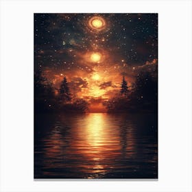 Starry Night 115 Canvas Print