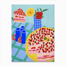 Cherry Pie 1 Canvas Print