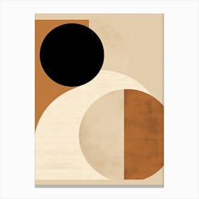 Erfurt Echo, Geometric Bauhaus Canvas Print