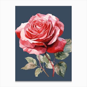 Rose Painting Canvas Print