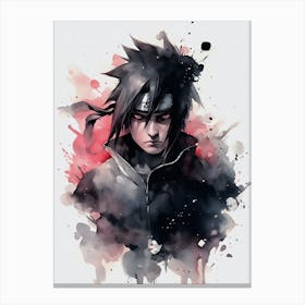Sasuke Naruto Canvas Print