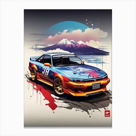 Nissan Gtr Canvas Print