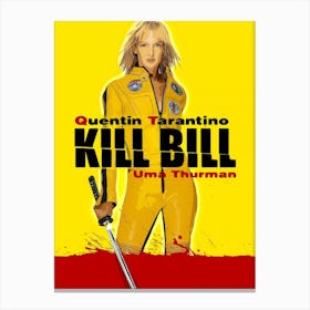 Kill Bill Official Canvas Print