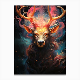 Deer Head 3 Canvas Print