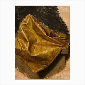 Gold Cloth Canvas Print