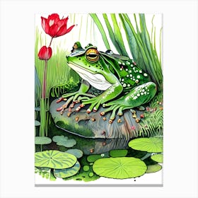 Froggie3 Canvas Print