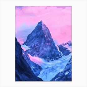 Switzerland Mountains Canvas Print