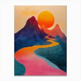 'Sunset' 2 Canvas Print