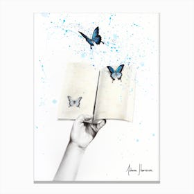 A Sense Of Butterfly Fiction Canvas Print