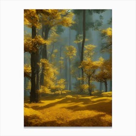 Autumn Forest 22 Canvas Print