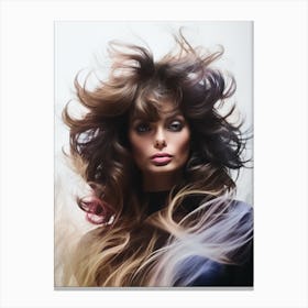 Color Photograph Of Sophia Loren 3 Canvas Print