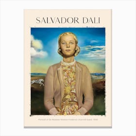 Salvador Dali 5 Canvas Print