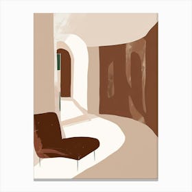 Room With A Chair 2 Canvas Print