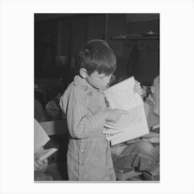 Untitled Photo, Possibly Related Tochildren In School At The Fsa (Farm Security Administration) Farm Workers Canvas Print
