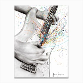 The Guitar Solo Canvas Print