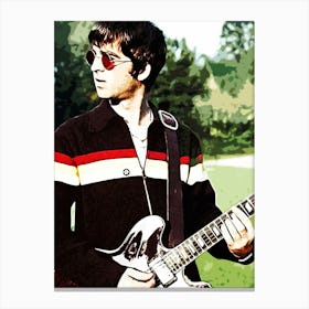 noel gallagher oasis britpop music band Canvas Print