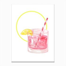 Summer Cocktail Canvas Print