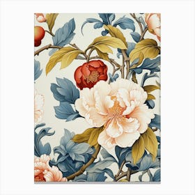 Floral Wallpaper 56 Canvas Print