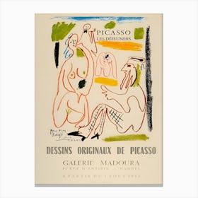 Picasso Canvas Print