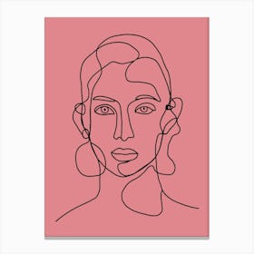 Woman Portrait Canvas Print