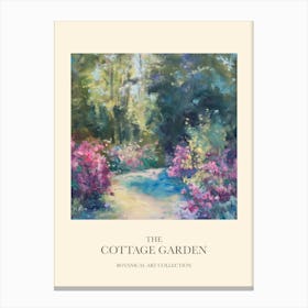 Cottage Garden Poster Reverie 4 Canvas Print