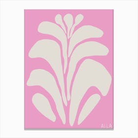 Pink abstract Canvas Print