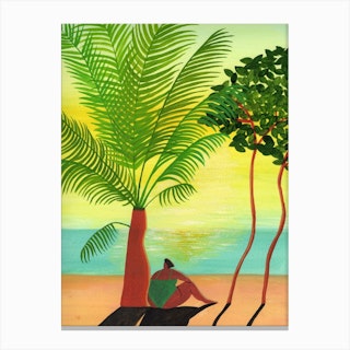 Mango Sunshine Canvas Print