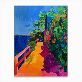 'The Boardwalk' Canvas Print