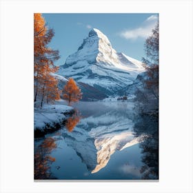 Matterhorn - Reflection Canvas Print