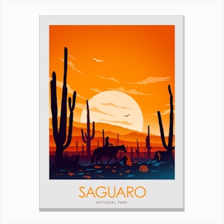 Saguaro Canvas Print