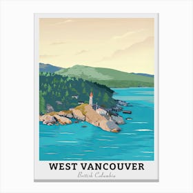 West Vancouver Travel Canvas Print