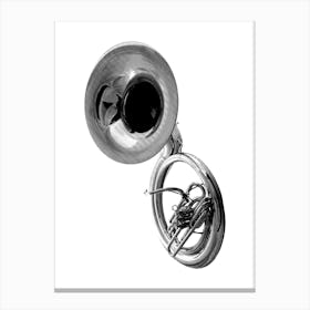 Cornet Sousaphone Canvas Print