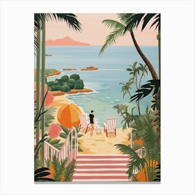 Phu Quoc, Vietnam, Graphic Illustration 1 Canvas Print