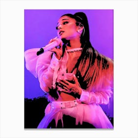 Ariana Grande 15 Canvas Print