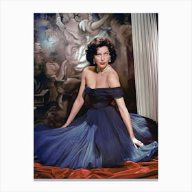 American Actress Ava Gardner Canvas Print