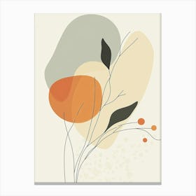 Abstract Flower Canvas Print 3 Canvas Print