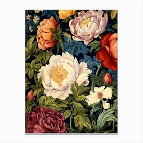 Floral Wallpaper 17 Canvas Print