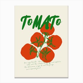 Tomato Pomodoro Canvas Print