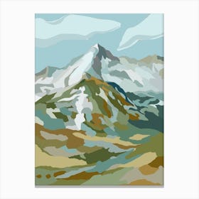 Mountain Range Canvas Print