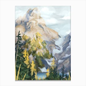 Mountain Landscape 14 Canvas Print