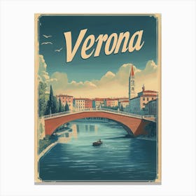 Aihrgdesign A Classic 1960s Travel Poster For Verona Showcasi Dd06e6e2 7366 421c Aca8 390b3562173e 0 Canvas Print